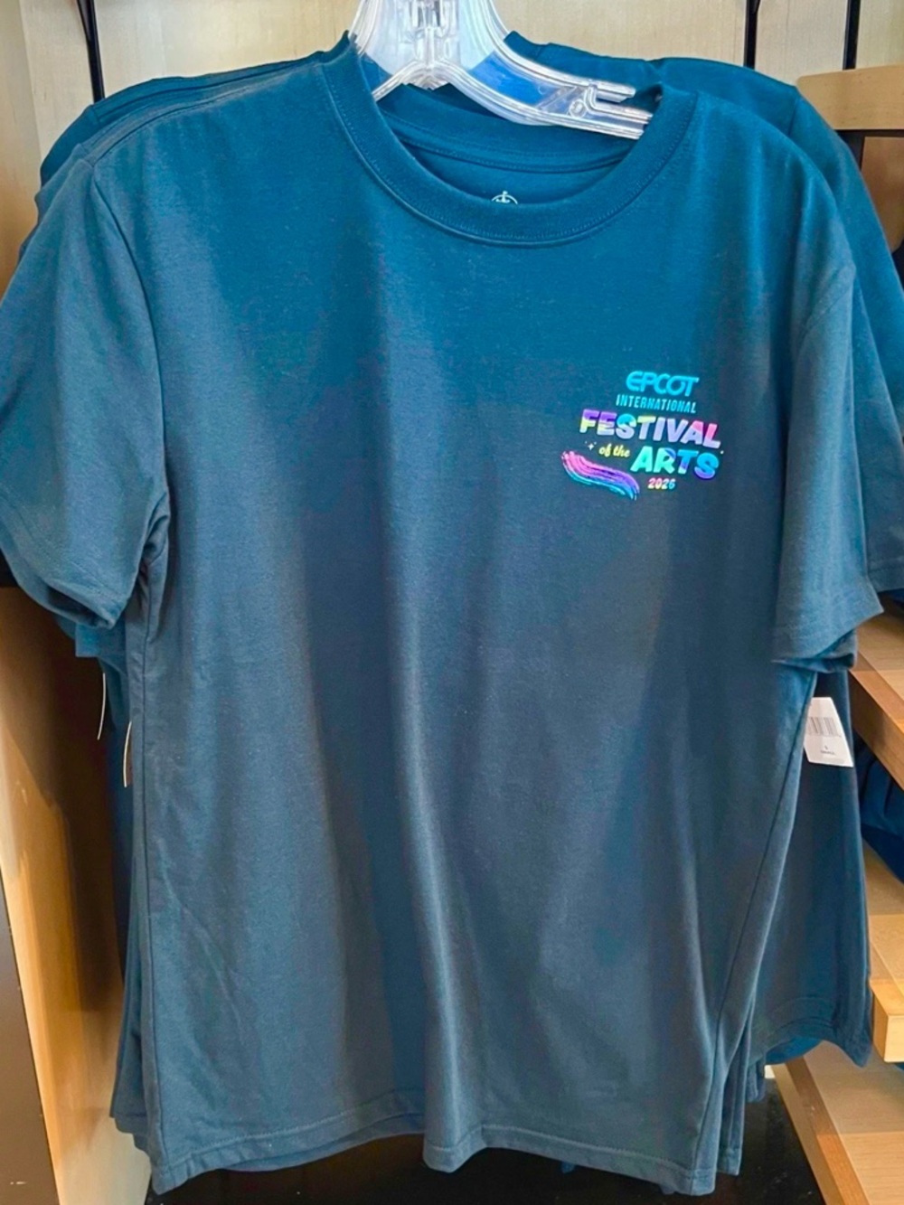 Disney Parks 2026 Epcot Festival of the Arts Figment T Shirt - Size L - NWT
